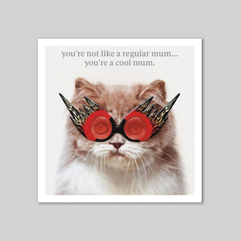 you're not like a regular mum.. you're a cool mum