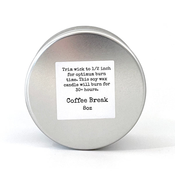 Sunburst Candle Co Coffee Break Label