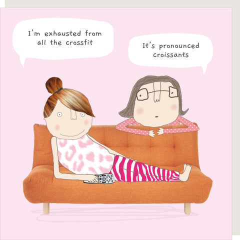 Crossfit - Greeting Card