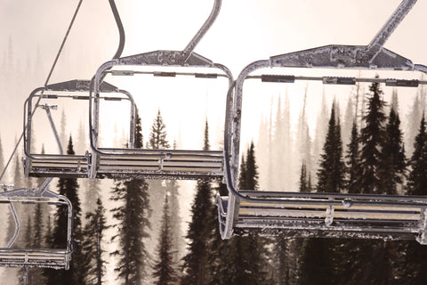 Golden Chairs - Photographic Print