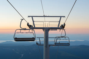 Burfield Chair at Dawn - Photographic Print