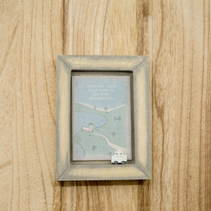 Difficult roads...Wooden Block