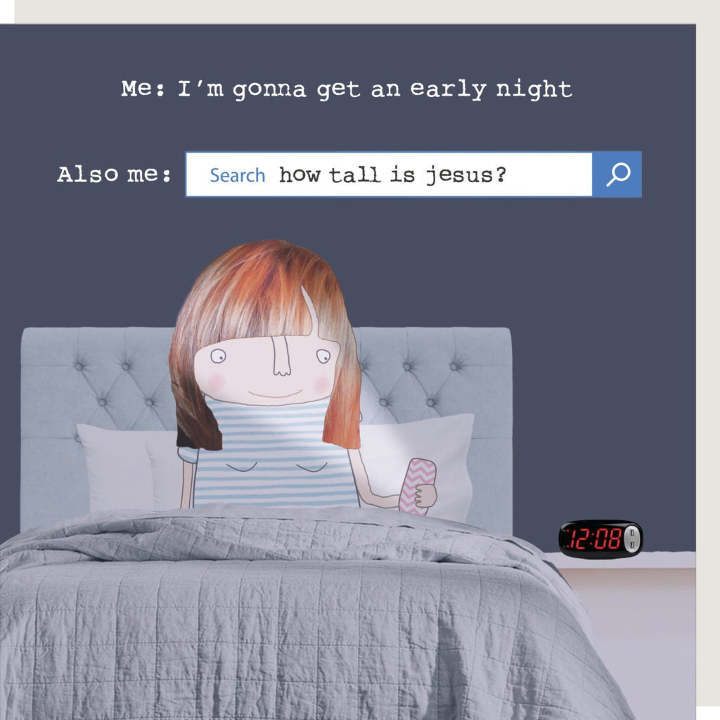 Early Night - Greeting Card
