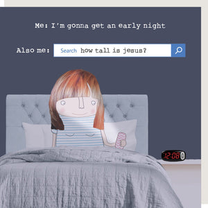 Early Night - Greeting Card