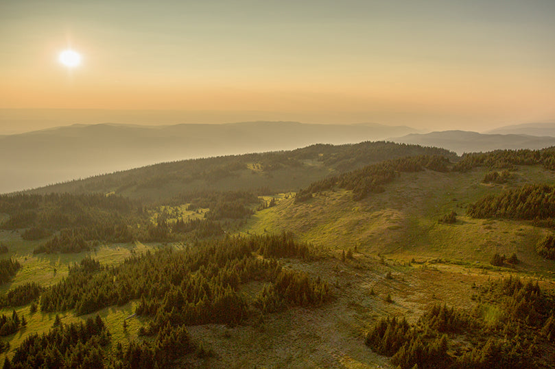 Top of the World Golden Hour - Photographic Print