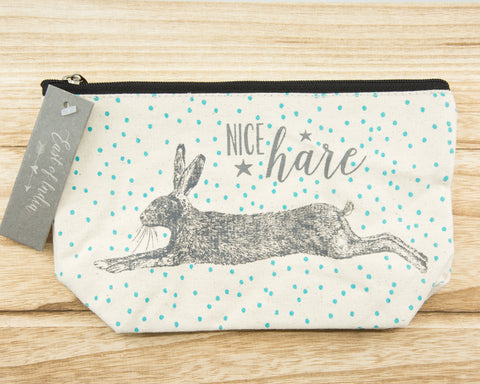 Nice hare - Canvas Cosmetic Bag